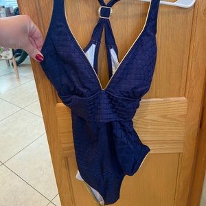 Hilfiger low cut high hip swimsuit